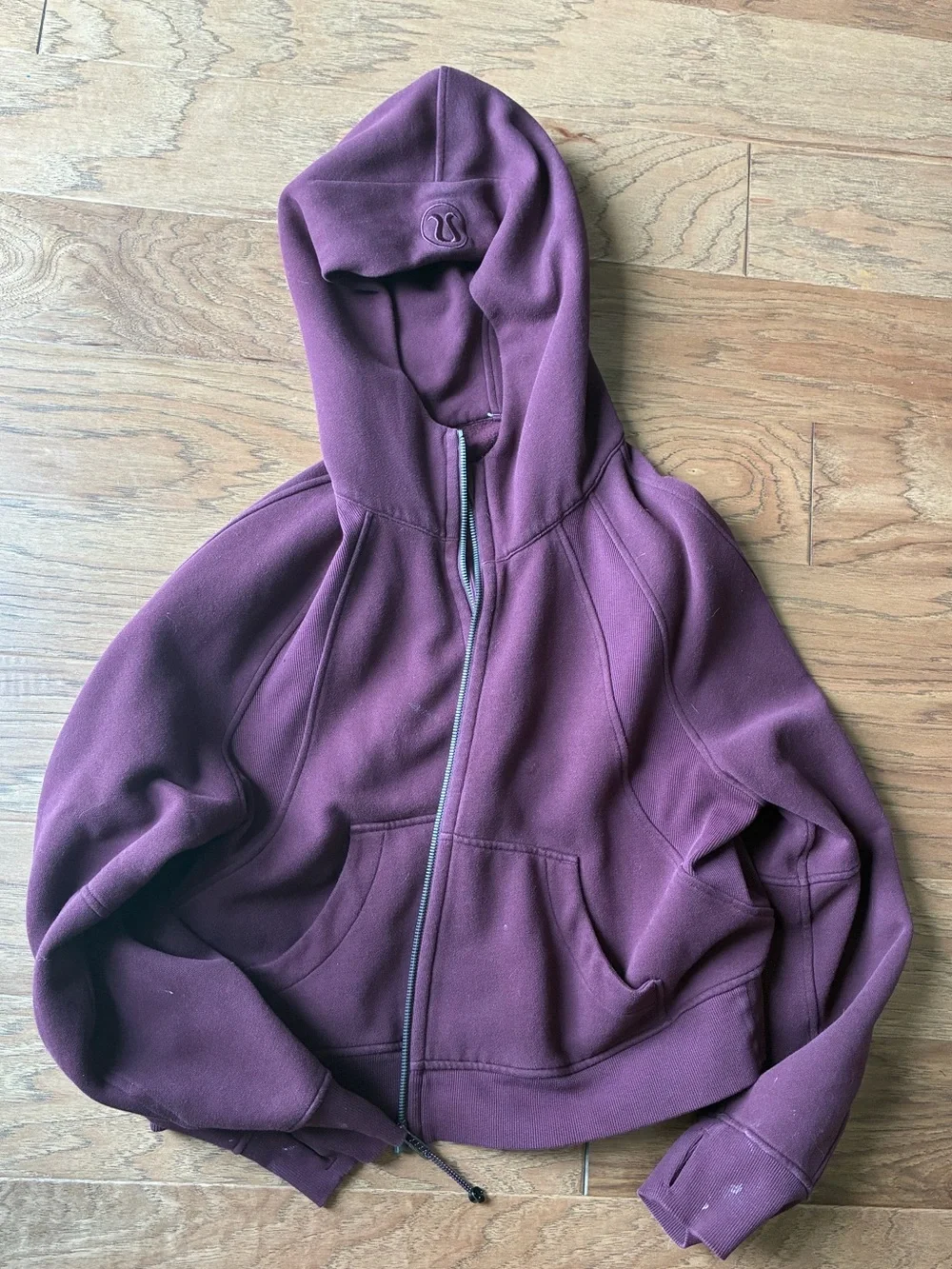 Scuba oversized full zip - cassis - M/L
